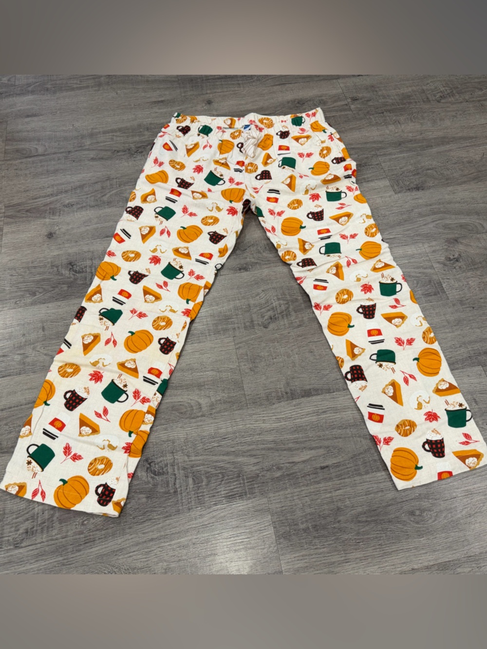 RARE Women’s Old Navy Pumpkin Spice & Fall Print Pajama Pants